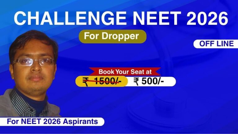 CHALLENGE REPEATER NEET 2026