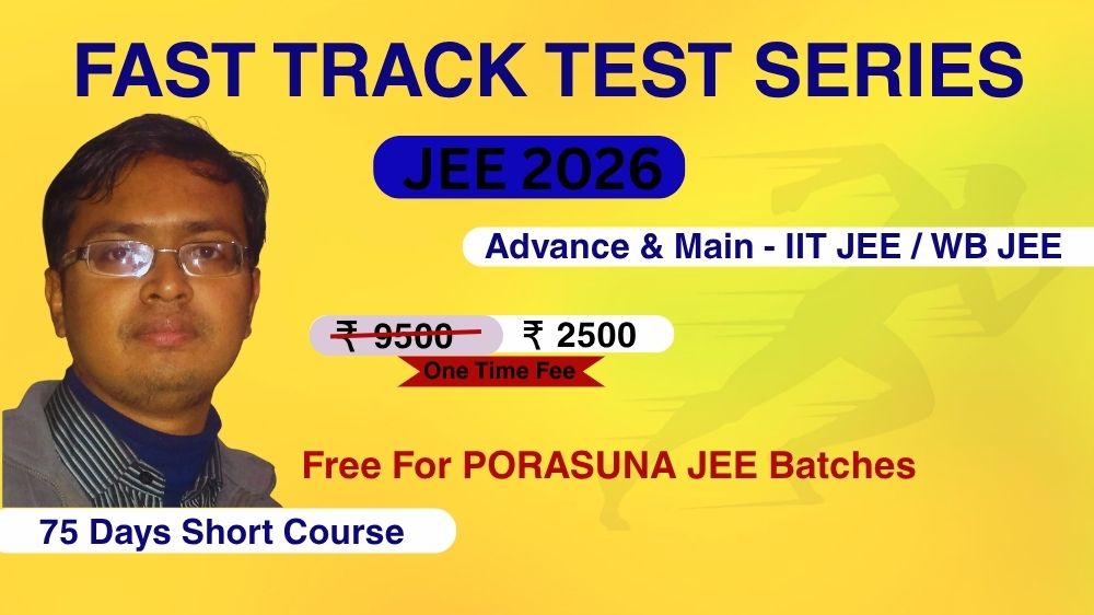 FAST TRACK TEST SERIES JEE 2026